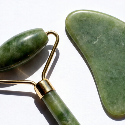 Kit de Gua Sha + Rodillo Facial