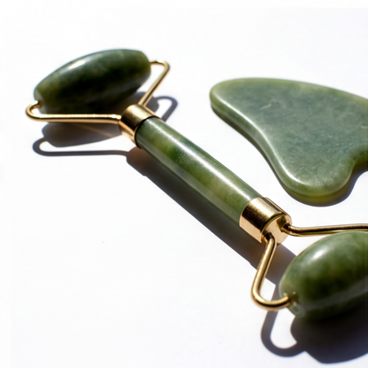 Kit de Gua Sha + Rodillo Facial